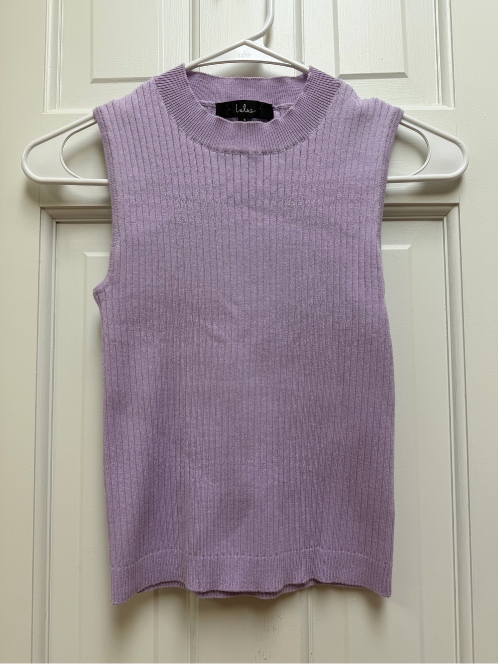 Lulu's Lavender Ribbed Knit Tank - Picture 1 of 3